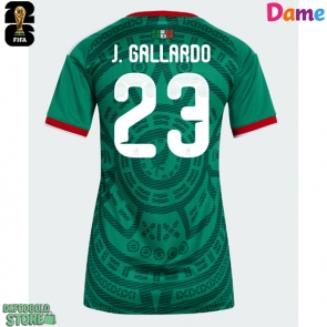 Mexico Jesus Gallardo #23 Replika Hjemmebanetrøje Dame VM 2026 Kortærmet